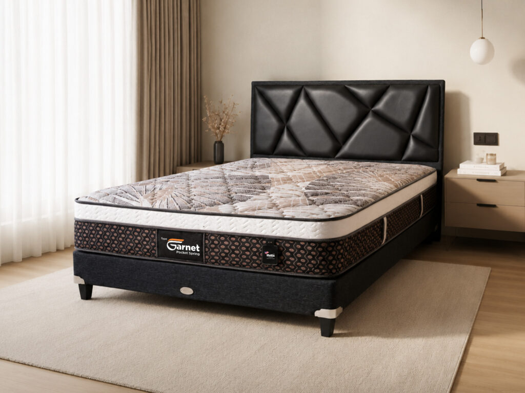 Kasur American Pillo Type Garnet — Pocket Coil · Comfort Top